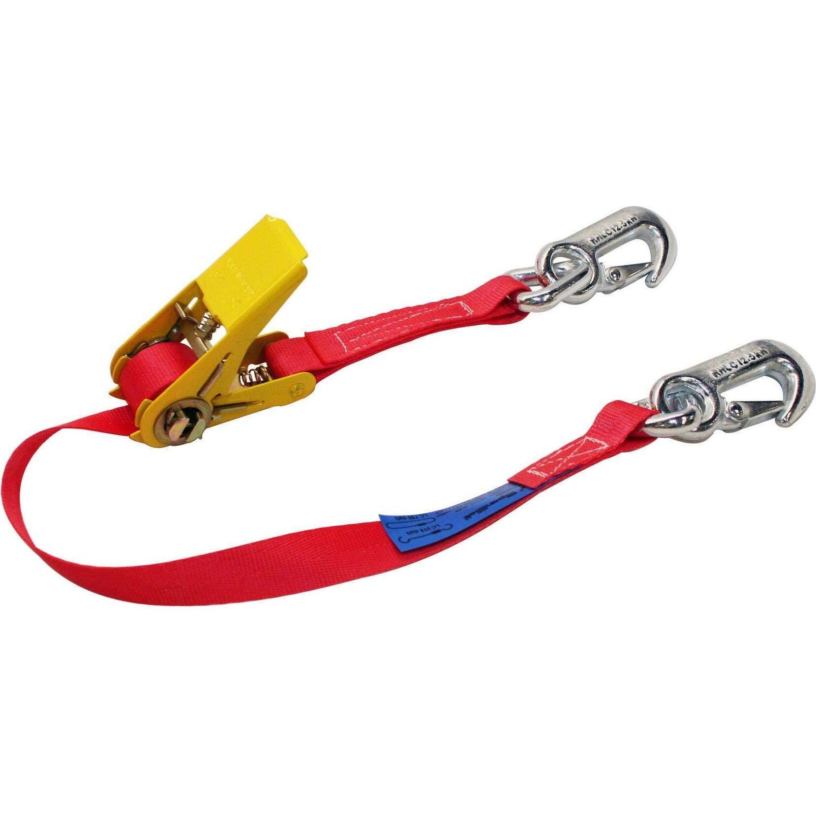 Spanset Rosso Cinghia + Ausili Di Fissaggio, Zurrgurte