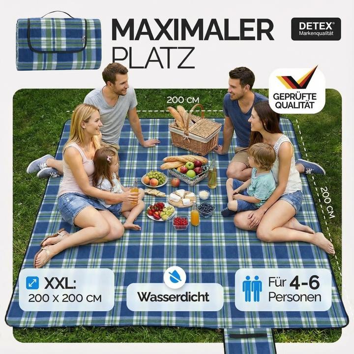 Produktbild Detex Picknickdecke