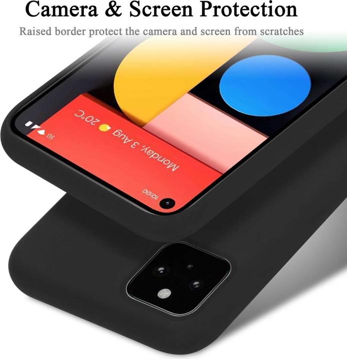 Immagine prodotto Cadorabo Custodia per Google PIXEL 5 TPU Liquid Silicone Case (Google Pixel 5)