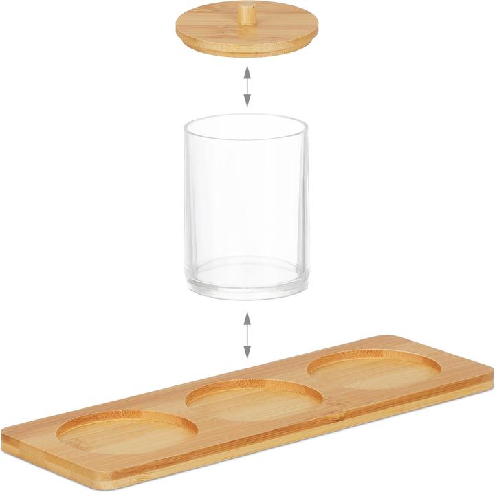 Actual product image Relaxdays bathroom-container-set