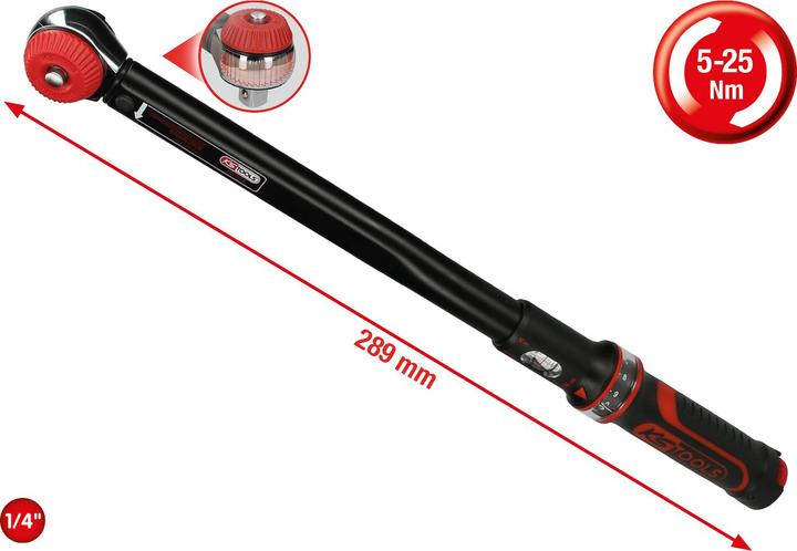 Produktbild KS Tools Ergotorque (1/4", 5 - 25 Nm)