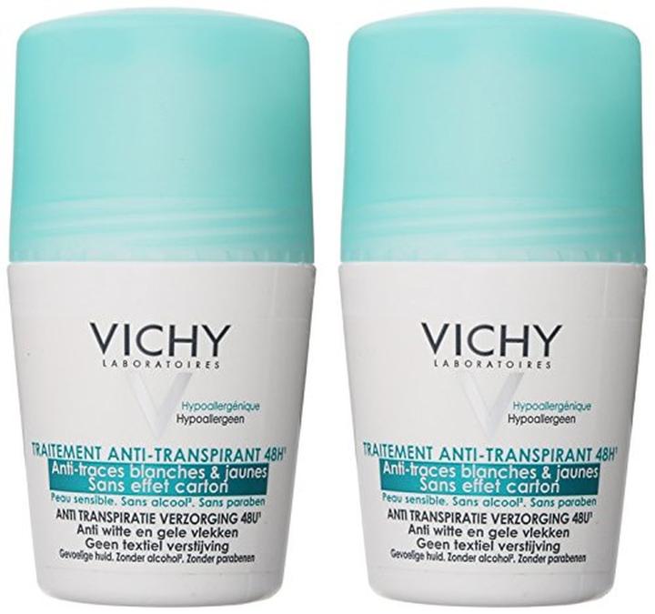 Produktbild Vichy 2er-Set Deodorants Anti-Transpirant 48H - 2 x 50 ml (Roll-on, 50 ml)