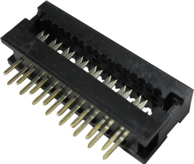 Produktbild RND Electronics Vertikal Stecker, DIP-Flachbandstecker, Durchsteckmontage, 2 Reihen, 16 Kontakte, 2.54mm Raster