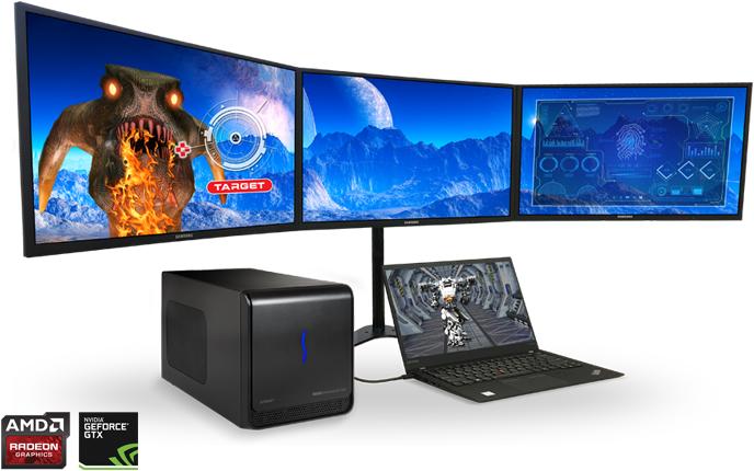 Actual product image Sonnet eGFX Breakaway Box 550 (PCI-Express)