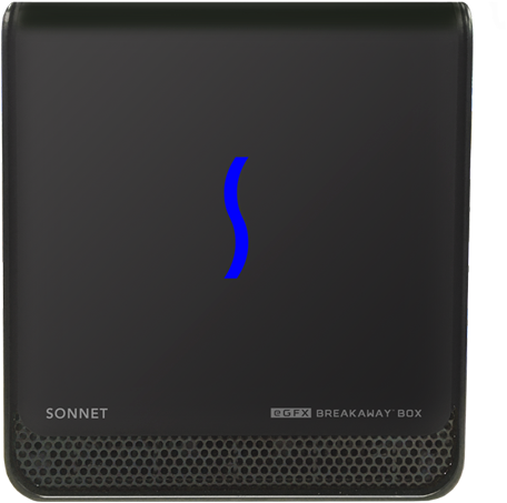 Actual product image Sonnet eGFX Breakaway Box 550 (PCI-Express)