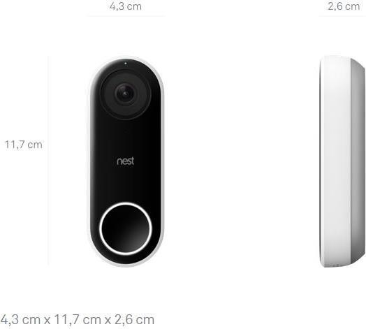 Image du produit Google Doorbell (Application, Bluetooth Faible consommation, WiFi)