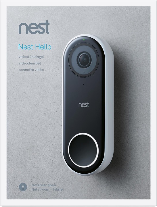 Image du produit Google Doorbell (Application, Bluetooth Faible consommation, WiFi)