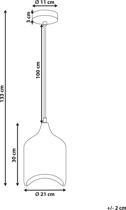 Actual product image Beliani Pandu (E27)