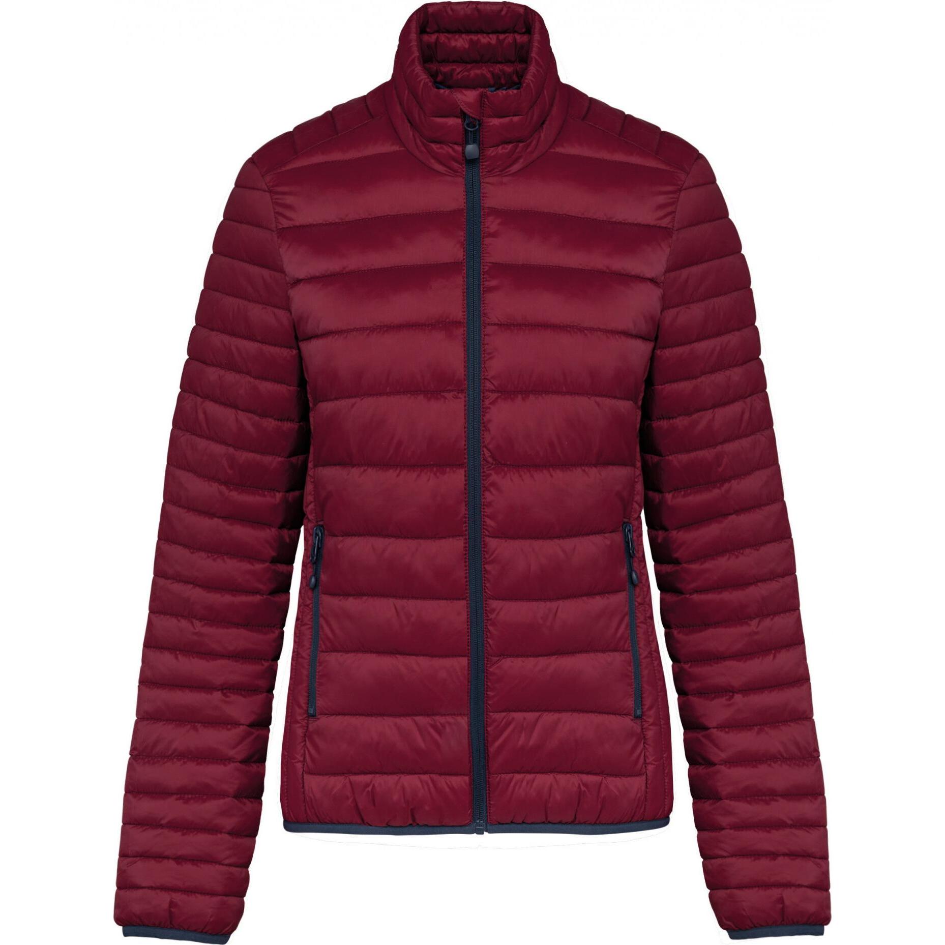 Kariban, Damen, Jacke, Leichte Daunenjacke, Damen (XS), Rot, XS