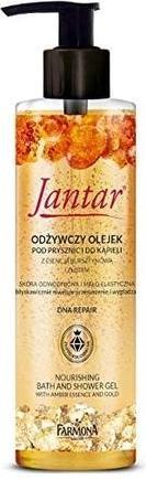 Actual product image Farmona Amber Power Amber Nourishing Oils Under Shower And Bath To Score Dehydrated And Flexible (400 ml)