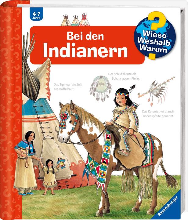 Productafbeelding Ravensburger Bei den Indianern (Duits, Angela Weinhold, 2014)