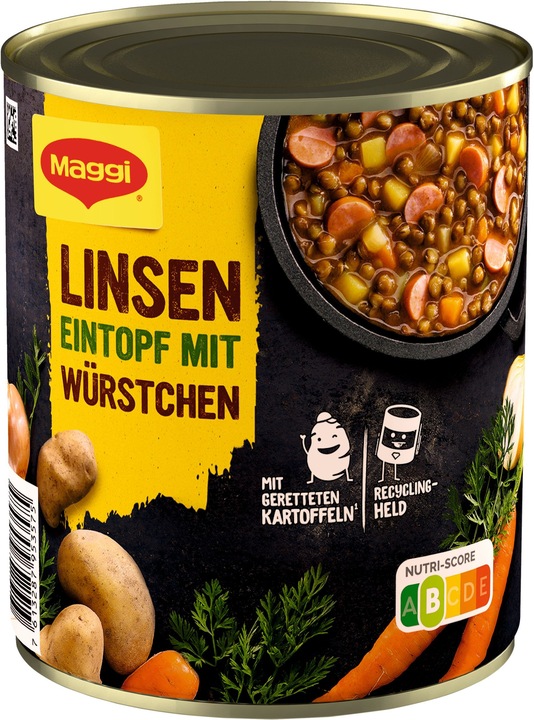 Produktbild Maggi Eintopf Linse mit Wurst (800 g)