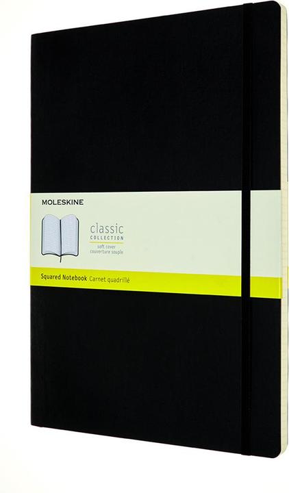 Actual product image Moleskine Notebook classic (A4, Checked, Soft cover)