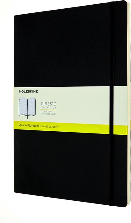 Produktbild Moleskine Notizbuch klassisch (A4, Kariert, Weicher Einband)