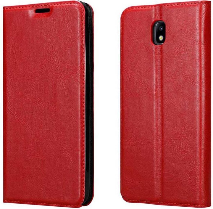 Actual product image Cadorabo Book Invisible Magnet Cover (Samsung Galaxy J7 2018)