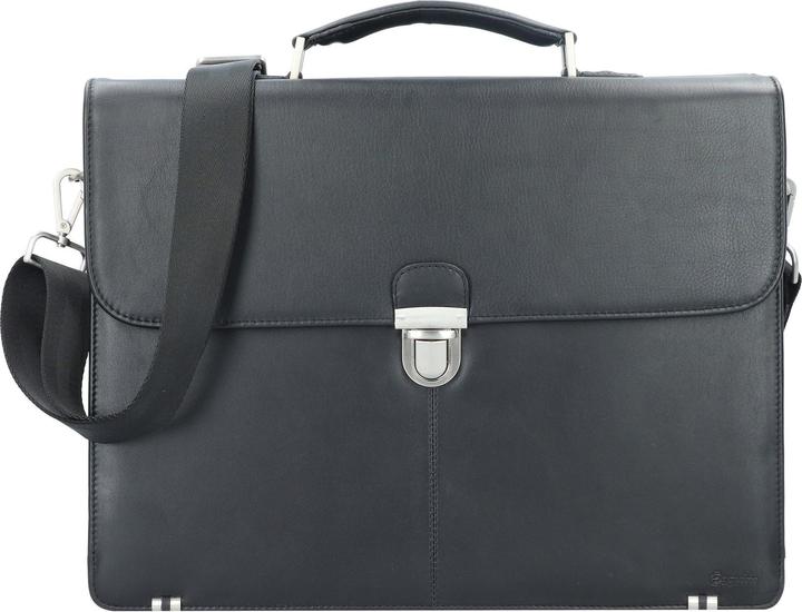 Esquire Oxford Aktentasche Leder 41 cm Laptopfach