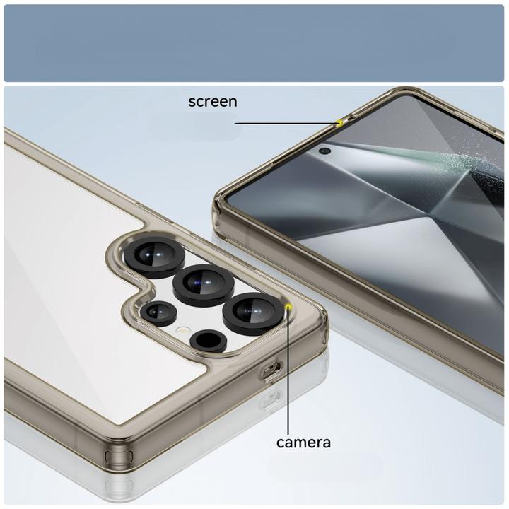 Actual product image Cover-Discount Galaxy S25 Ultra - Schützende Acryl-Handyhülle mit erhöhtem Rand (Samsung Galaxy S25 Ultra)