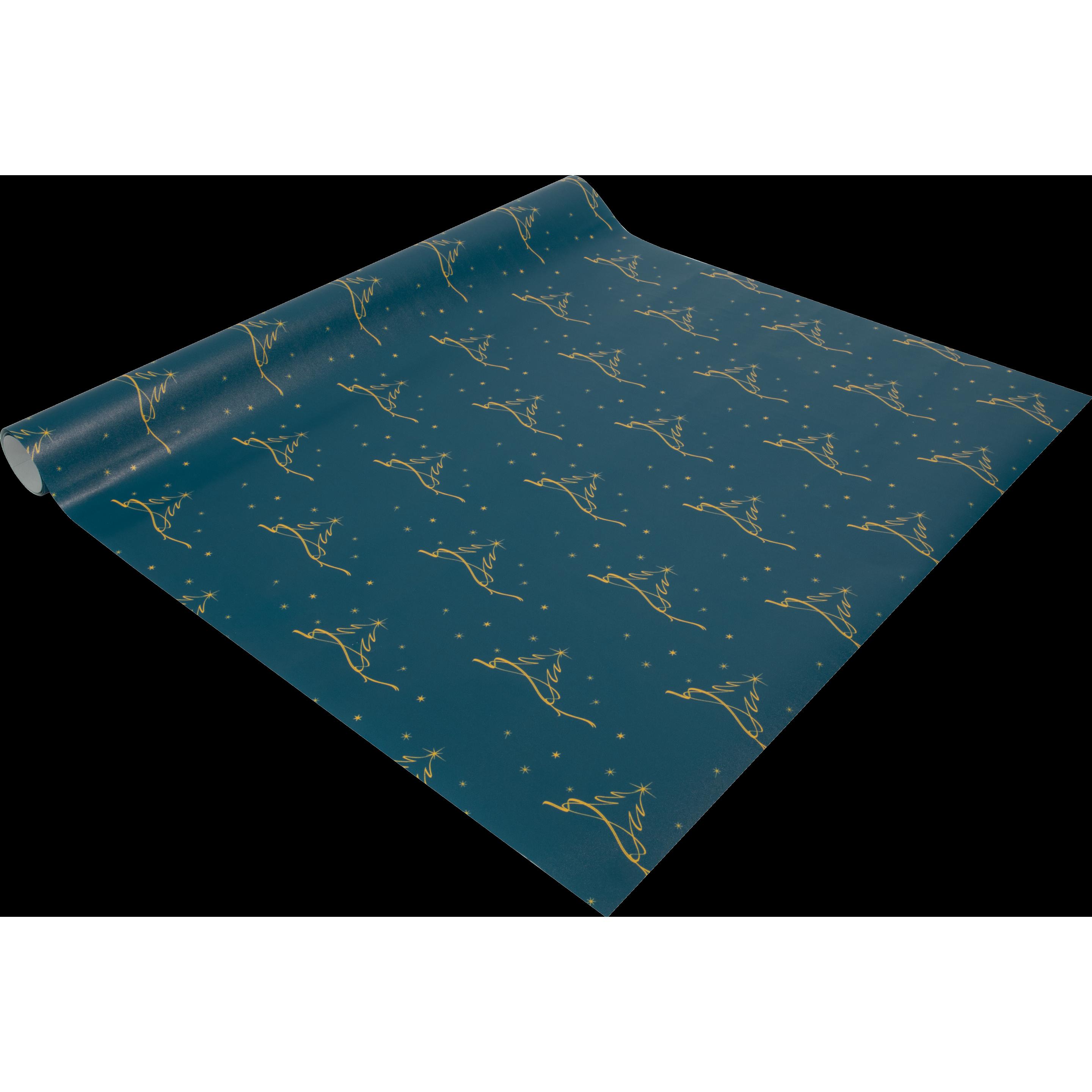 Sigel, Geschenkverpackung, Weihnachts-Geschenkpapier "Christmas tree", auf Rolle (Geschenkpapier, 1 x)