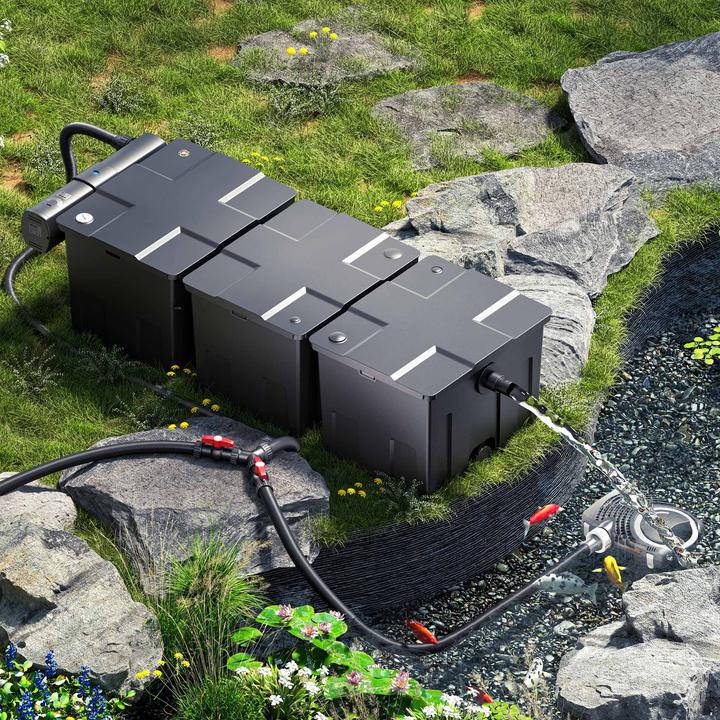 Produktbild SunSun Filter Set 90000l Teich 36W Teichklärer NEO10000 80W Pumpe