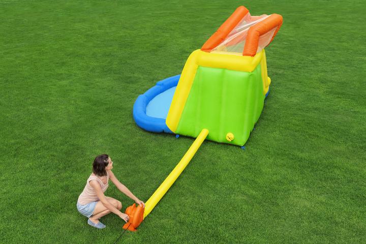 Produktbild Bestway Inflatable Water Park Pool 435x286x267cm + 5 Years Garden 53478