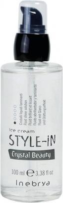 Inebrya Style-In Crystal Beauty Fluid Shine Splution - Smoothing Fluid For Dyed Hair