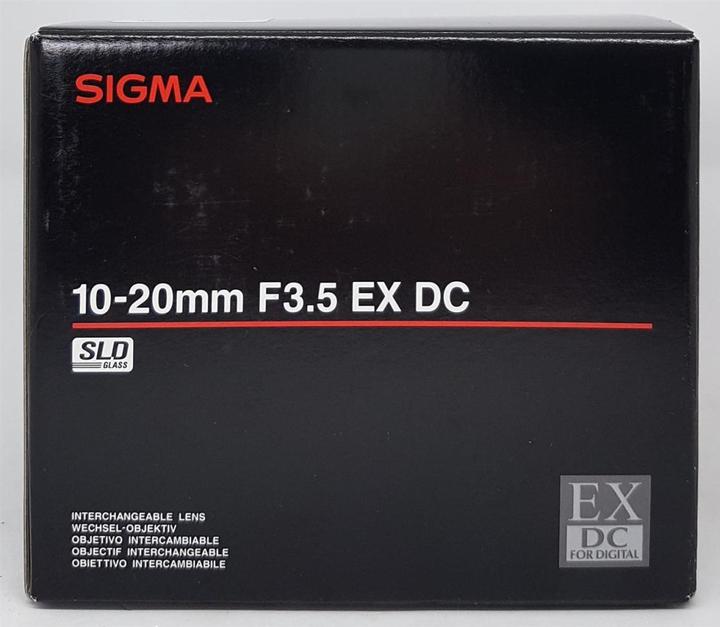 Produktbild Sigma 10-20mm EX DC ASP HSM, Nikon F DX (Nikon DX, APS-C / DX)