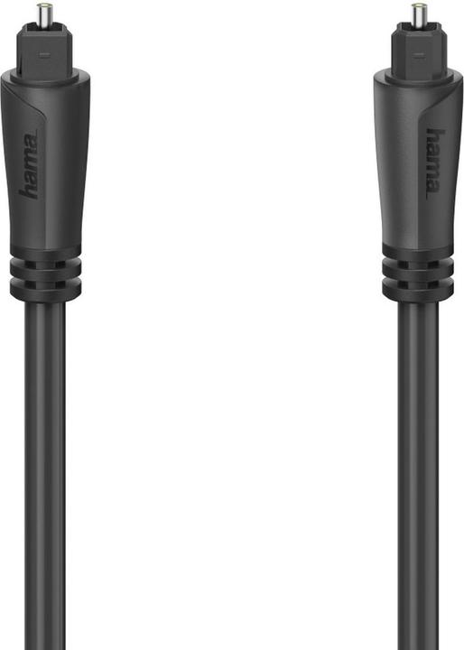 Produktbild Hama Audio-Lichtleiter-Kabel, ODT-Stecker (Toslink), 1,5 m (1.50 m, Toslink Kabel)