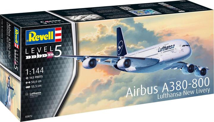 Produktbild Revell Airbus A380-800 Lufthansa New Livery