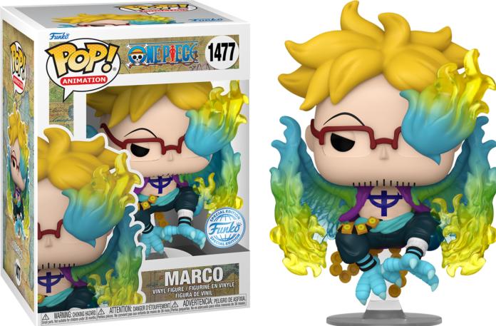 Actual product image Funko POP! One Piece Marco Exclusive