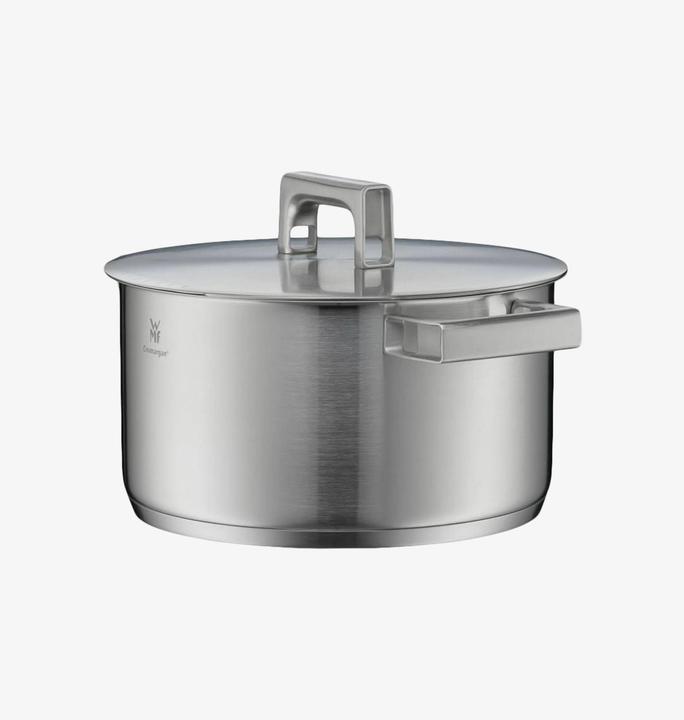 Image du produit WMF Ultimate Cool+ Casserole avec couvercle, 24 cm (24 cm, Casserole, Acier inoxydable)