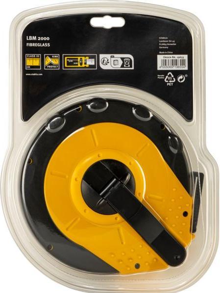 Actual product image Stabila Capsule tape measure LBM 2000 FIBREGLASS, glass fibre tape, metric scale (30 m)