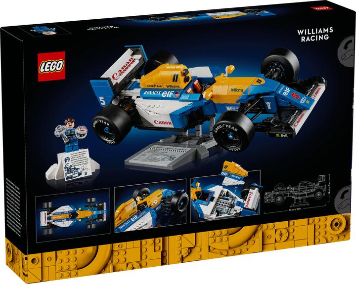 Actual product image LEGO Williams Racing FW14B mit Nigel Mansell (10353, LEGO Icons)