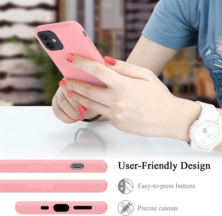 Produktbild Cadorabo TPU Liquid Silicone Case Cover (Apple iPhone 12 mini)
