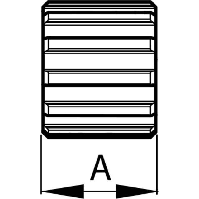 Kaba, Türschloss + Schliesszylinder, Mitnehmernabe Modular (Profilzylinder)