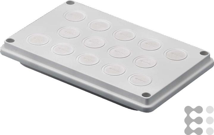 Produktbild Rittal Kabeldurchführungsplatte Isoli