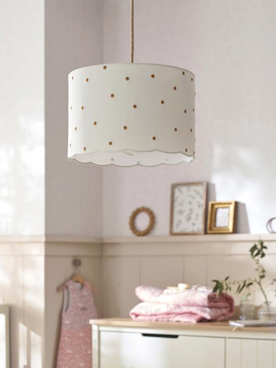 Immagine prodotto Vertbaudet Kinderzimmer Lampenschirm mit gestickten Tupfen