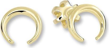 Image du produit Brilio Tiny minimalist earrings made of yellow gold 231 001 00642