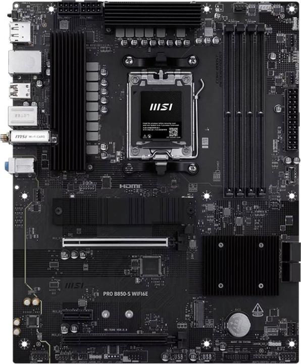 Actual product image MSI Pro B850-S Wifi6E (B850,AM5,ATX,DDR5) (AM5, AMD B850, ATX)