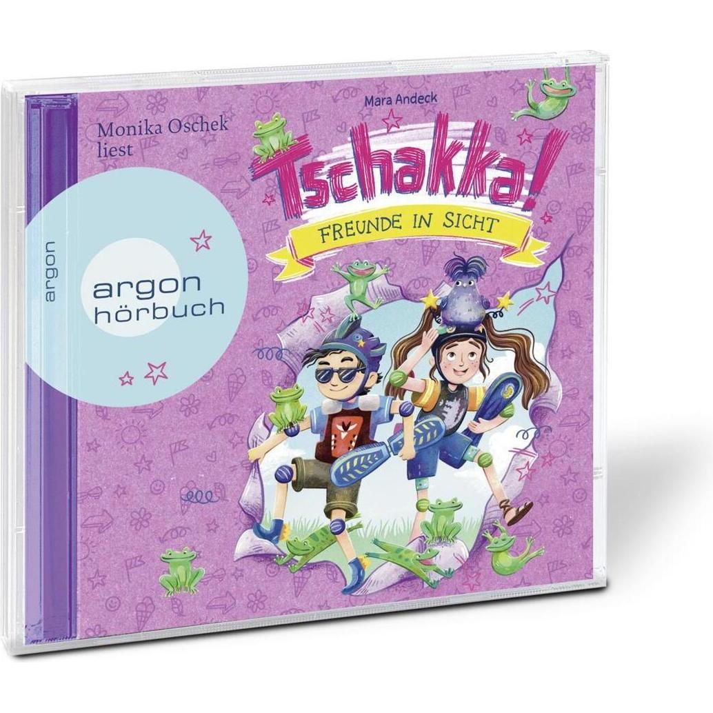 Thumbnail - Tschakka! – Freunde in Sicht, Hörbücher von Mara Andeck, Monika Oschek