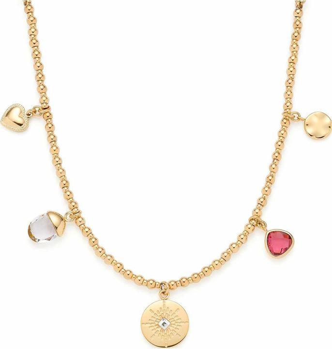 Image du produit Leonardo Kette (Acier inoxydable IP Or, Verre, 45 cm)