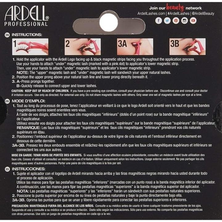 Actual product image Ardell Magnetic Lash Accents Wispies 113 (Artificial eyelashes)