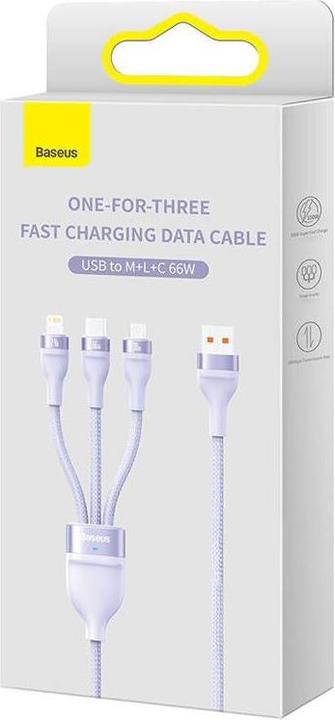 Produktbild Baseus Flash Series Ⅱ (1.20 m, USB 2.0, 66 W)