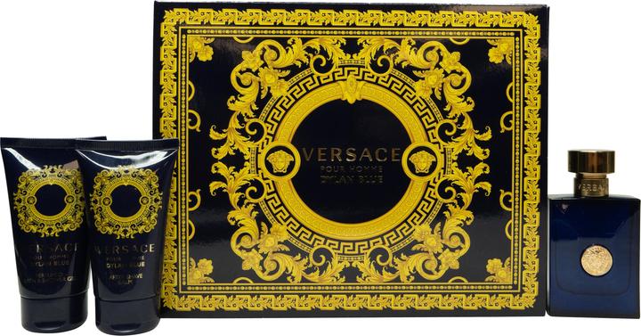 Versace Dylan Blue Christmas 2023 Eau de Toilette 50 / Shower Gel / After Shave Balm (Parfum Set)