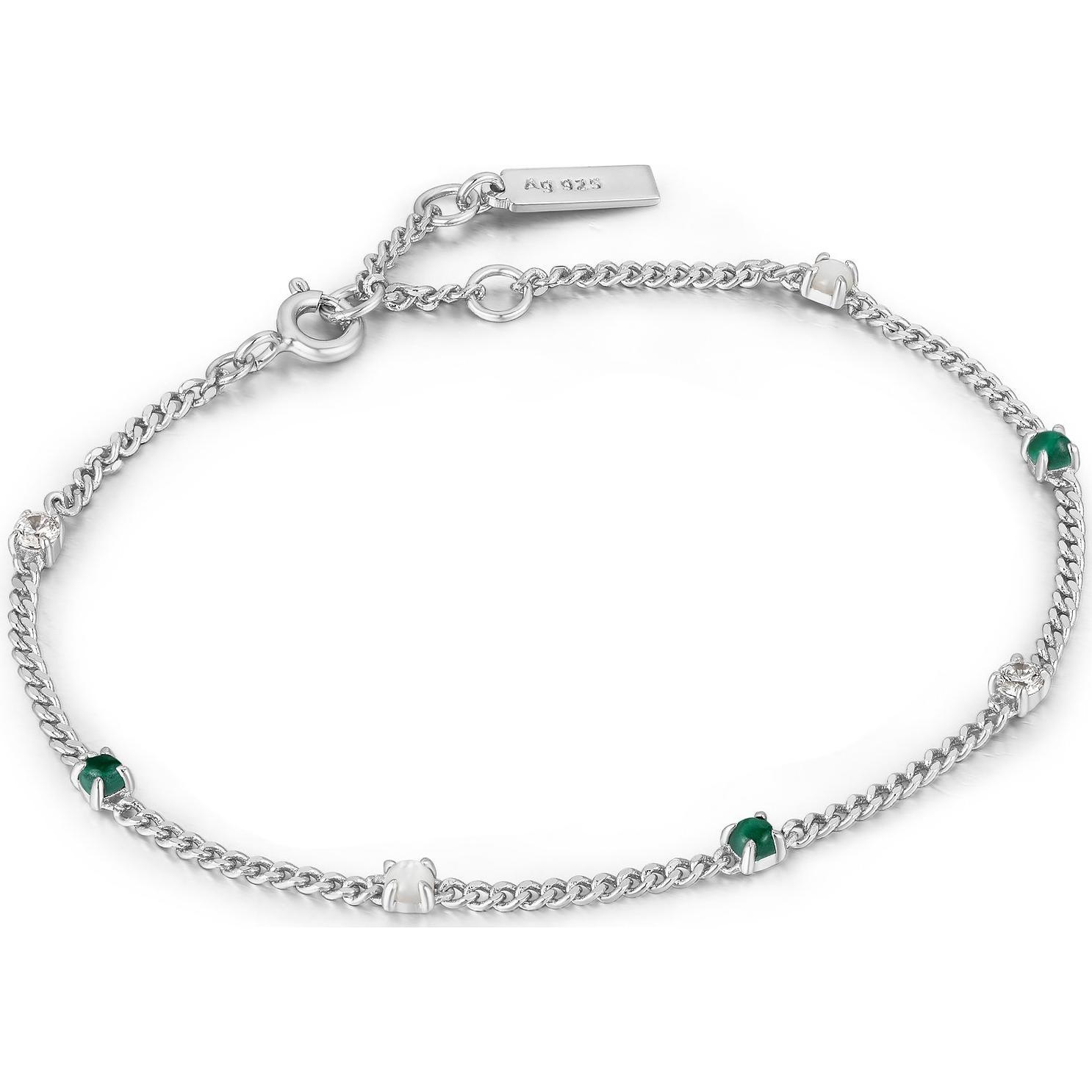 Ania Haie, Armschmuck, Armband Second Nature B039-01H-M Damen, (16.50 cm, 925er Silber)