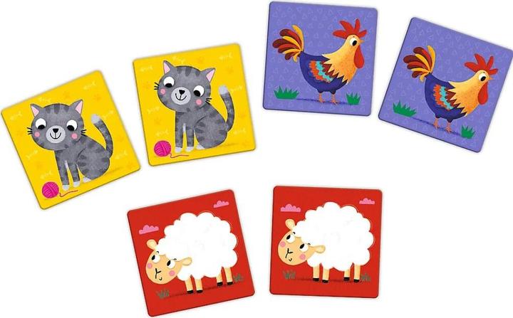 Actual product image Trefl Farm Animals Memory Game (German, English)