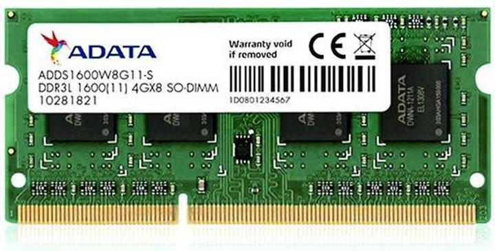 Actual product image Adata Premier Series (1 x 8GB, 1600 MHz, DDR3L-RAM, SO-DIMM)