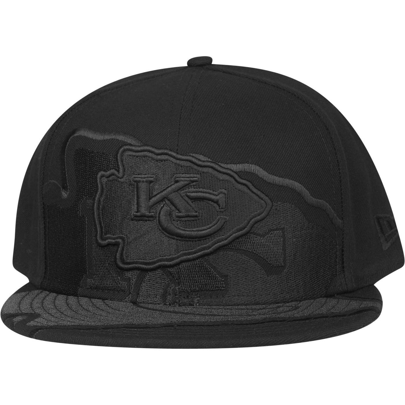 Thumbnail - New Era, Herren, Cap, 59Fifty Fitted Cap SPILL Kansas City Chiefs - 7 5/8, Schwarz, (7 5/8)