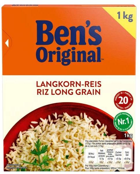 Ben's Original Riz à long grain (1000 g)