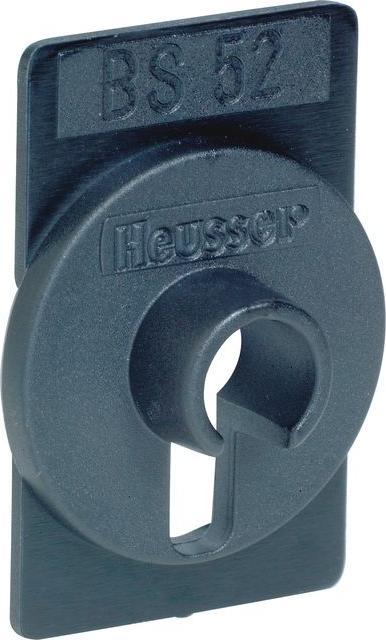 Actual product image Heusser Mounting plate