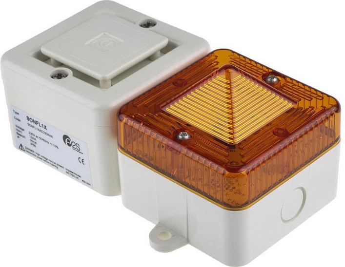 Produktbild e2s Sirene mit Leuchte 230V